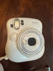 Fujifilm Instax Mini 25 Instant Film Camera White Built-in Flash With 60mm Lens