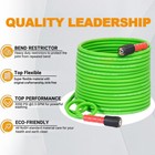 Yamatic Flexible Pressure Washer Hose 1 4  Kink Resistant Power Washer Hose M22