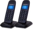 Cordless Phone Set 2 Pack Caller Id Landline Wait Home Office Mobile Telephone