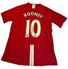 Wayne Rooney Signed Manchester United Home Jersey Beckett Authenticated 