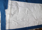 3 Pair Antique Tatted Lace Trim Pillow Cases Hand Tatting White Nice