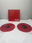 Serato Official Control Vinyl Red Purple Black Sold In Lot Of 3