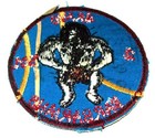 Original 1960 s Vietnamese Made 2 501st Bravo  barbarians  101st Airborne Patch