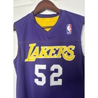 Los Angeles Lakers Reversible Jersey  52 Youth Large Purple Gold Nba