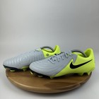 New Nwob Mens Nike Phantom Gx 2 Academy Hg Silver Volt Soccer Cleats Size 10 D