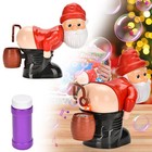 Bubble Blowing Santa - Fart Bubble Machine With Flashing Lights   Music Gift
