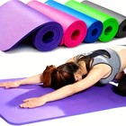 Thick Gym Exercise Mat Yoga Mat Pilates Workout Pad Non Slip Home Class Fitness