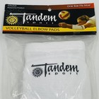 Tandem Sport Volleyball Protective Elbow Pads - Sliding   Diving   Digging White