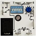 Macromatic Multi-function Encapsulated Timing Relay  Surface Mounted  12 To 125v