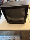 Sharp Model 13e-m50 Color Television Crt 13  1993 Retro Gaming Tv Tested   Works