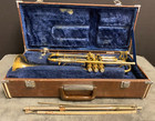 Besson 2-20 Trumpet Untested In Hard Case Sold As Is Made In England Free Ship
