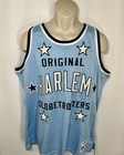 Authentic Rings   Crowns Harlem Globetrotters  curly  Swingman Jersey Light Blue
