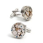 Mechanical Watch Shape Men Cufflinks 1 Pair Of Shirt Suit Cuff Links Classic