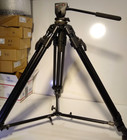 Manfrotto Tripod 351mvb2w  700rc2 Fluid Video Head   Half Ball Mount  Excellent