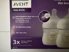 Philips Avent Natural Baby Bottle With Natural Response Nipple  Clear  4oz  3pk