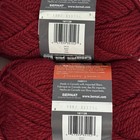 Bernat Softee Chunky Yarn Wine Acrylic Lot Of 5 Discontinued Color Same Dye Lot