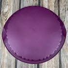 Tupperware Silicone Round Form 10  Cake Pan - Microwave   Oven Purple