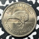 1964 New Zealand 1 Florin  many Available   1 Coin Only  High Grade  Beautiful 