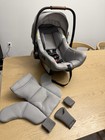 2021 Nuna Pipa Lite Rx Car Seat And Relx Base And Infant Insert Frost