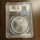 2018 Silver Krugerrand Pcgs Ms70 First Day Of Issue 1oz  999 Silver South Africa