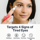 Caffeine Under Eye Cream For Puffiness And Bags Under Eyes - Roller For Puffy Ey