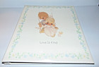 Vtg Precious Moments Hallmark 1992 Love Is Kind Scrapbook Photo Album New