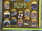 Kiss Card Set Neca Uncut Sheet Mini Gold Record Album Set Vintage Kiss 1998