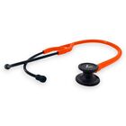 New Apex Cardiology Stethoscope Neon Orange Superior Acoustics Lifetime Warranty