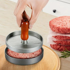 1 Pc Non Stick Stuffed Burger Meat Press Hamburger Patty Maker Tool Aluminum