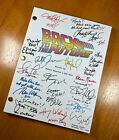 Back To The Future Trilogy Scripts Signed - Autograph Reprints- Marty Mcfly