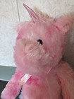 Dan Dee Collectors Choice Plush Pink Unicorn Stuffed Toy Horse Shiny Horn 24 In