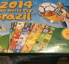 2014 Fifa World Cup Brazil New Sealed Metal Case With 80 Logo Stickers