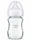 Philips Avent Natural Response 4 Glass Baby Bottles 4 Oz  New Open Box