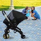 Baby Mosquito Net Stroller Car Seat Breathable Durable Insect Cover Black