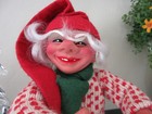 Vtg Arne Hasle Askim Norwegian Nisse Christmas Doll Gnome Elf Norge 16  Rare Euc