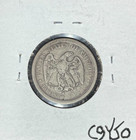 1875-s s  Seated Liberty Silver Twenty Cent Piece fine vf  nice Looking Coin 