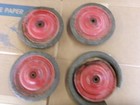 4 Used 6 1 2   Murray steelcraft Pedal Car wagon Wheels 3 Freewheel 1 Drive