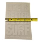 Original Vintage Life Is Better When U Surf Global Surf Industries Sticker Decal