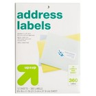 360 Count Self Adhesive Mailing Labels Printer Compatible Organization Tags New