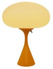 Mid Century Design Table Lamp By Designline In Mg  Orange - Retro Mushroom Lamps