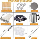 Candle Making Kit With Electronic Hot Plate candle Wax Melter For Melting Cadle