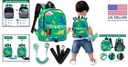 Ergonomic Toddler Harness Backpack With Leash     Cute Dinosaur Design   Comfort