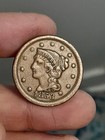 1853 Braided Hair Large Cent  2