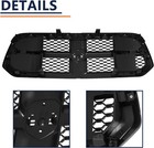 Gloss Black Honeycomb Front Grille For Dodge Ram 1500 2013-2018