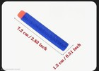 200 Foam Dart Refill Pack Compatible With Nerf Guns     7 2cm Soft Bullet Toy Ammo