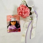 18  American Girl Doll Samantha Bridesmaid Dress Outfit Bouquet Of Flowers Cards