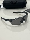 New Oo9208 Oakley Radar Ev Patn Sunglasses Black Frame Polarized Lenses