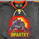 Geeky Jerseys Gi Joe Snake Eyes Special Infantry Hockey Jersey Mens 2xl 123 250