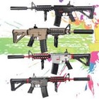 Gel Blaster Rifle Gun M4a1 Water Summer Fun Fast And Strong   Fun Fun