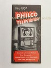 1954 Vintage Philco Television Advertising Brochure Poster Folded Tv